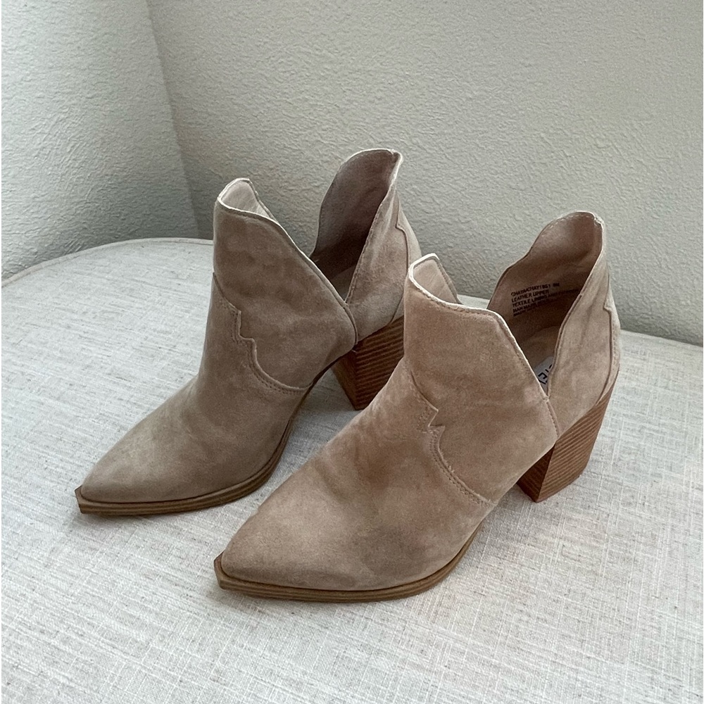 Suede Steve Madden Booties